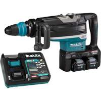 Makita HR006GM203 XGT Brushless Cordless SDS-Max Rotary Hammer, 80 V, 2", 16 ft-lbs, 150-310 RPM