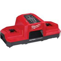 Milwaukee 48-59-1815 M18 Dual Bay Simultaneous Super Charger, 18 V, Lithium-Ion