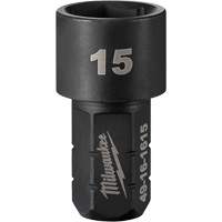Milwaukee 49-16-1615 Douille pour rochet polygonal Insider, 15 mm, 6 pans