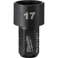 Milwaukee 49-16-1617 Insider Box Ratchet Socket, 17 mm, 6 Points