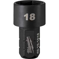 Milwaukee 49-16-1618 Douille pour rochet polygonal Insider, 18 mm, 6 pans