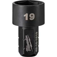 Milwaukee 49-16-1619 Insider Box Ratchet Socket, 19 mm, 6 Points