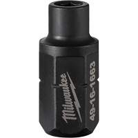 Milwaukee 49-16-1663 Adaptateur hexagonal pour rochet polygonal Insider, 0,63" lo