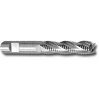 Clarkson Osborn EM11132 Fraise en bout Rip-R &agrave; tige Weldon de s&eacute;rie longue, 1/2" dia., 4 cannelures, Acier rapide au cobalt