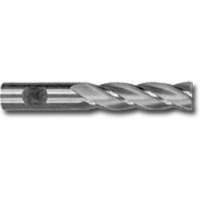 Clarkson Osborn EM64132 Weldon Shank Extra Long Series End Mill, 1/2" Dia., 4 Flutes, High Speed Steel