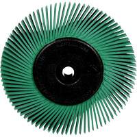 3M SB27605 Radial Bristle Brushes for Bench Grinders, 50X Grit, 6" Dia.