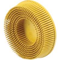 3M SB18736 Scotch-Brite Roloc Bristle Discs, 80 Grit, 3" Dia.