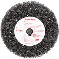 3M SB07466 Scotch-Brite Roloc Clean and Strip Disc, 4" Dia., Extra Coarse Grit, Silicon Carbide