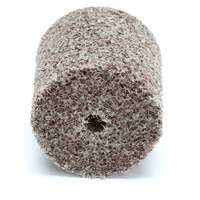 3M SB69203 Scotch-Brite Cut & Polish Unitized Wheel, 1" x 1", 3/16"-7 Arbor, Medium Grit, Aluminum Oxide