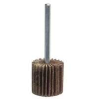 Merit 08834130779 Grind-O-Flex Mini Mounted Flap Wheel, Aluminum Oxide, 80 Grit, 2" x 1" x 1/4"