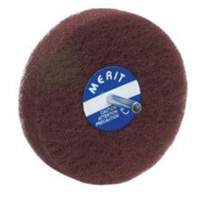 Merit 08834131562 Disques non tiss&eacute;s Abrasotex, 4" dia., Grain Fin, Oxyde d'aluminium