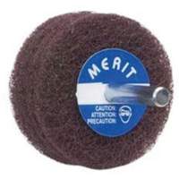 Merit 08834131572 Disques non tiss&eacute;s Abrasotex, 5" dia., Grain Tr&egrave;s fin, Oxyde d'aluminium