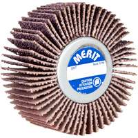 Merit 08834134024 Mini-meule &agrave; lamelles &agrave; changement rapide Grind-O-Flex, C&eacute;ramique d'alumine, Grain 120, 2-1/2" x 3/8" x 1/4"-20