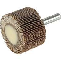 Merit 08834137141 Disques &agrave; lamelles - Meules &agrave; lamelles abrasives mont&eacute;es, Oxyde d'aluminium/C&eacute;ramique, Grain 80, 1-1/2" x 1" x 1/4"