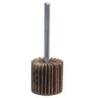 Merit 08834137601 Super Finish Mini Flap Wheel, Aluminum Oxide, 80 Grit, 1-3/16" x 1/4" x 1/4"