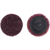 Merit 08834166241 Disque de pr&eacute;paration de surface PowerLock Abrasotex, 3/4" dia., Grain Moyen, Oxyde d'aluminium