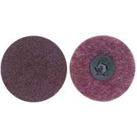Merit 08834164818 PowerLock&reg; Abrasotex Surface Preparation Disc, 1" Dia., Medium Grit, Aluminum Oxide