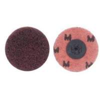 Merit 08834166292 Disque de polissage PowerLock Abrasotex, 1-1/2" dia., Grain Moyen, Oxyde d'aluminium