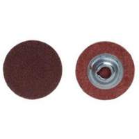 Merit 08834166917 Quick-Change Cloth Disc, 3" Dia., 120 Grit, Aluminum Oxide