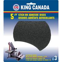 King Canada SD-5-K-80 Wood Sanding Disc, 5" Dia., 80 Grit