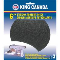 King Canada SD-6-K-60 Disque de ponçage pour le bois, 6" dia., Grain 60