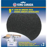 King Canada SD-9-K-60 Disque de ponçage pour le bois, 9" dia., Grain 60