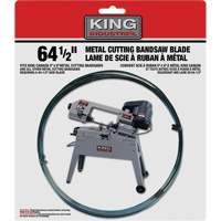 King Canada KBB-115-14 Lame de scie &agrave; ruban pour la coupe du m&eacute;tal, Acier au carbone, 1/2" la x &eacute;paisseur 0,025", 14 dents par pouce