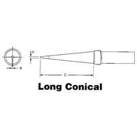 ET Series Tips For TEF891 Soldering Pencil  BW100 | TENAQUIP