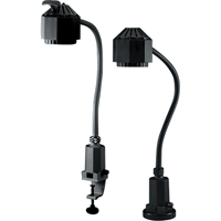 Sunnex Task Lights - 50 Watt Moisture Resistant Halogen Task Lights, 50 W, Halogen, 27" Neck, Black  BW227 | TENAQUIP