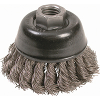 Osborn 0003336700 Knot Wire Cup Brushes - High Speed Small Grinder, 2-3/4" Dia. x 5/8"-11 Arbor