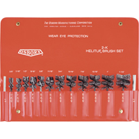 Osborn 0003600000 Ensemble de brosses internes &agrave; fils m&eacute;talliques ondul&eacute;s HeliTuf