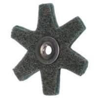 Abrasotex Surface Preparation Star, 2" Dia., Very Fine Grit, Aluminum Oxide  BY461 | TENAQUIP