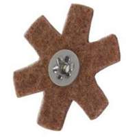 Merit 08834185929 Disque abrasif en forme d'&eacute;toile pour pr&eacute;paration de surface Abrasotex , 3" dia., Grain Cors&eacute;, Oxyde d'aluminium