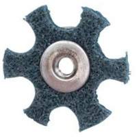 Merit 08834185931 Disque abrasif en forme d'&eacute;toile pour pr&eacute;paration de surface Abrasotex , 3" dia., Grain Tr&egrave;s fin, Oxyde d'aluminium