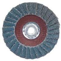 Norton 66254419997 Disque &agrave; lamelles coniques, 4-1/2" x 5/8"-11, Type 29, Grain 80, Alumine de zirconium