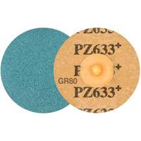 Walter Technologies Pour Surface 04D308 Disque de ponçage TWIST TOPCUT, 3" dia., Grain 80, Zirconium