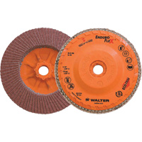 Enduro-Flex™ Flap Disc, 4-1/2" x 5/8"-11, Type 27, 60 Grit, Zirconia Alumina BZ654 | TENAQUIP