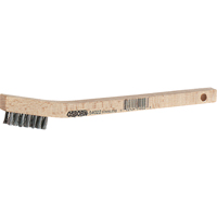 Osborn 0005402200 Petites brosses de nettoyage, Acier inoxydable, 3 x 7 rangs de fils, Longueur 7-3/4"