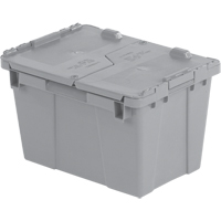 Orbis 5320403 Contenants de distribution Flipak en plastique poly&eacute;thyl&egrave;ne (PE), 15,2" x 10,9" x 9,7", Gris