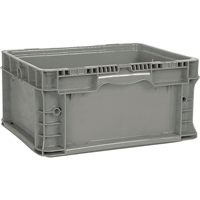 Orbis 6701101 StakPak Plus 4845 System Containers, 15" W x 24" D x 14.5" H, Grey