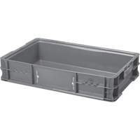 Orbis 6701467 StakPak Plus 4845 System Containers, 15" W x 24" D x 5" H, Grey