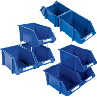 Stack & Hang Bin, 5-7/8" W x 4-11/16" H x 9-13/16" D, Green CC235 | TENAQUIP