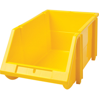 KLETON CB263 Bac empilable & &agrave; suspendre, 5-7/8" la, 4-11/16" h x 9-13/16" p, Jaune