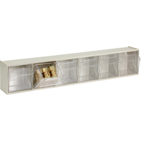 Quantum Storage System QTB306IV Syst&egrave;me de casiers modulaires Tip-Out, 23-5/8" la x 3-5/8" p x 4-1/2" h, 6 tiroirs