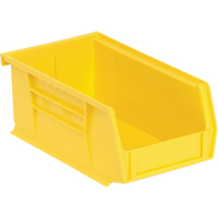 Quantum Storage System QUS220YL Bacs ultra empilable & suspendable, 4-1/8" la, 3" h x 7-3/8" p, Jaune