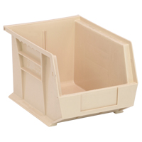 Quantum Storage System QUS239IV Ultra Stack & Hang Bin, 8-1/4" W x 7" H x 10-3/4" D, Ivory