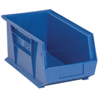Quantum Storage System QUS240BL Bacs ultra empilable & suspendable, 8-1/4" la, 7" h x 14-3/4" p, Bleu