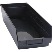 Quantum Storage System QSB104BR Recycled Shelf Bins, 6-5/8" W x 17-7/8" D x 4" H, 40 lbs. Capacity