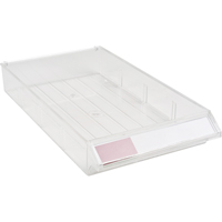 KLETON CB984 Replacement Drawer for KPC-300 Parts Cabinet, Plastic, 5-3/8" W x 9-13/16" D x 1-3/5" H, Clear