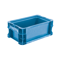 Orbis 6700803 Syst&egrave;me de contenants d'exp&eacute;dition 4845 de StakPak Plus, 7,4" la x 12" p x 5" h, Bleu royal